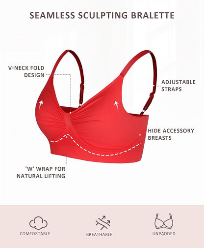 Seamless Plus Comfort Push-Up Bra - Support &amp; Lift
