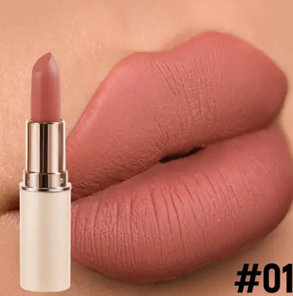 Matte Lipstick Half Cylinder - Long-Lasting Color