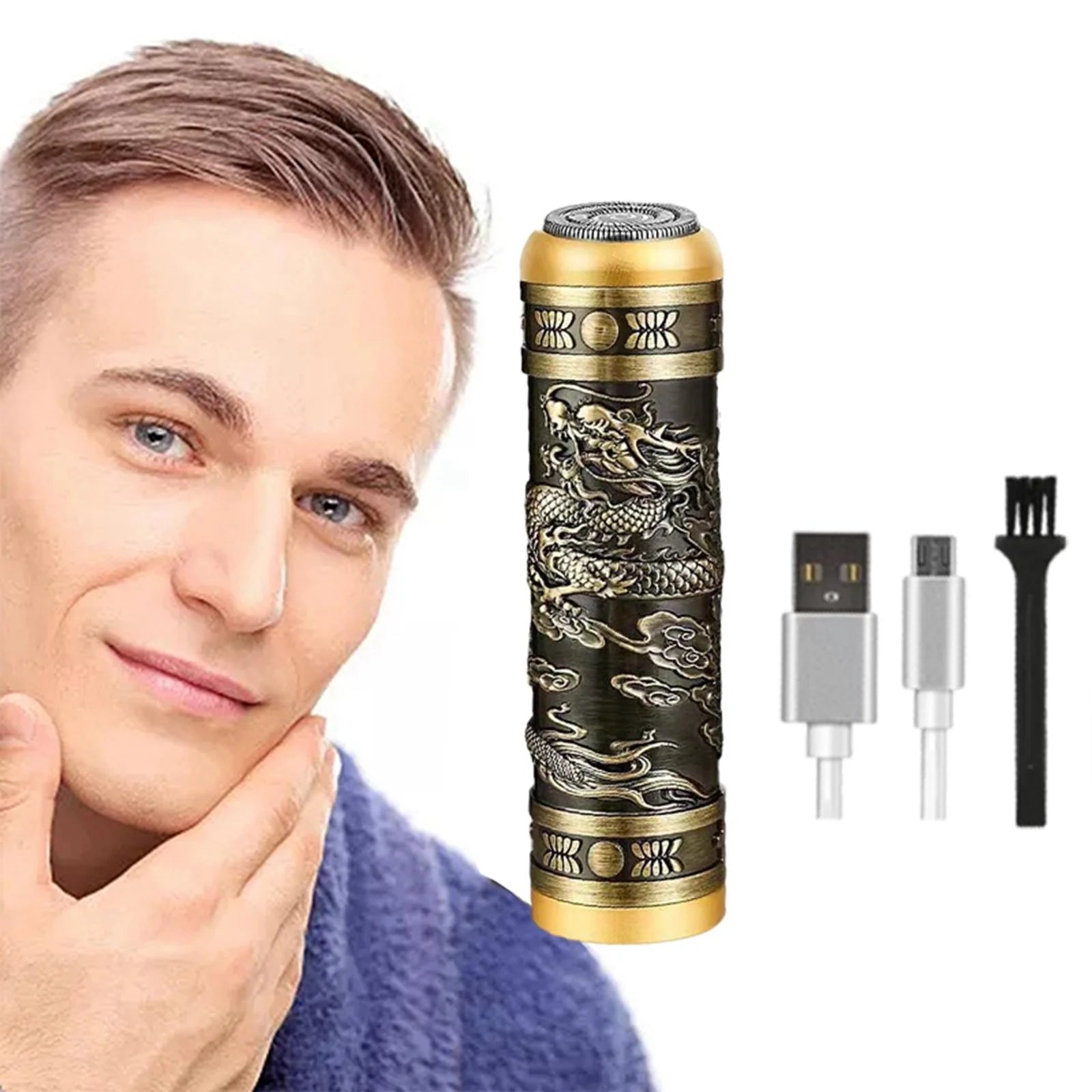 Dragon Electric Shaver – Stylish Rechargeable Razor
