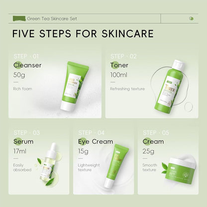Green Tea Glow Skin Care Kit