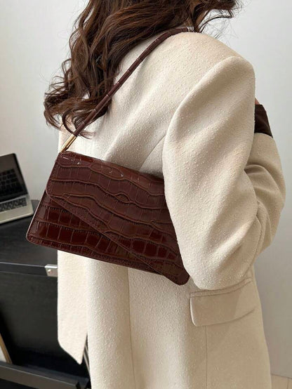 Luxury Croc Handbag - Premium Crocodile Pattern
