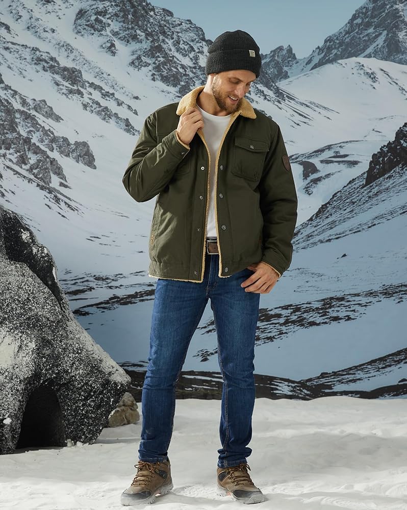 Lightweight Fleece Winter Jacket for Cozy Warmth