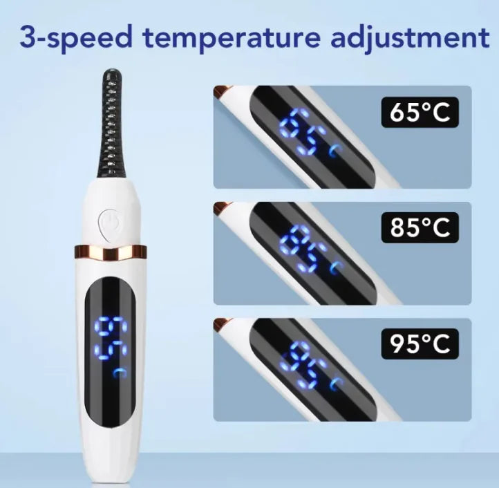 Rechargeable Heated Eyelash Curler - Perfect Curl