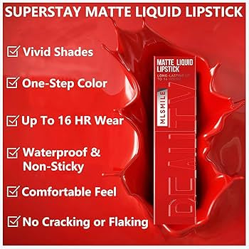 6 Colors Matte Liquid Lipstick Set