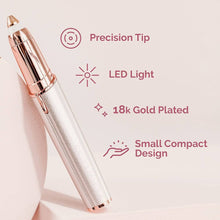 Load image into Gallery viewer, Painless Facial Hair Remover Electric Eyebrow Trimmer