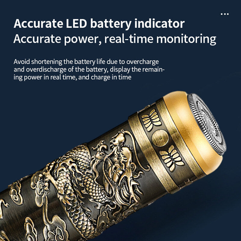 Dragon Electric Shaver – Stylish Rechargeable Razor