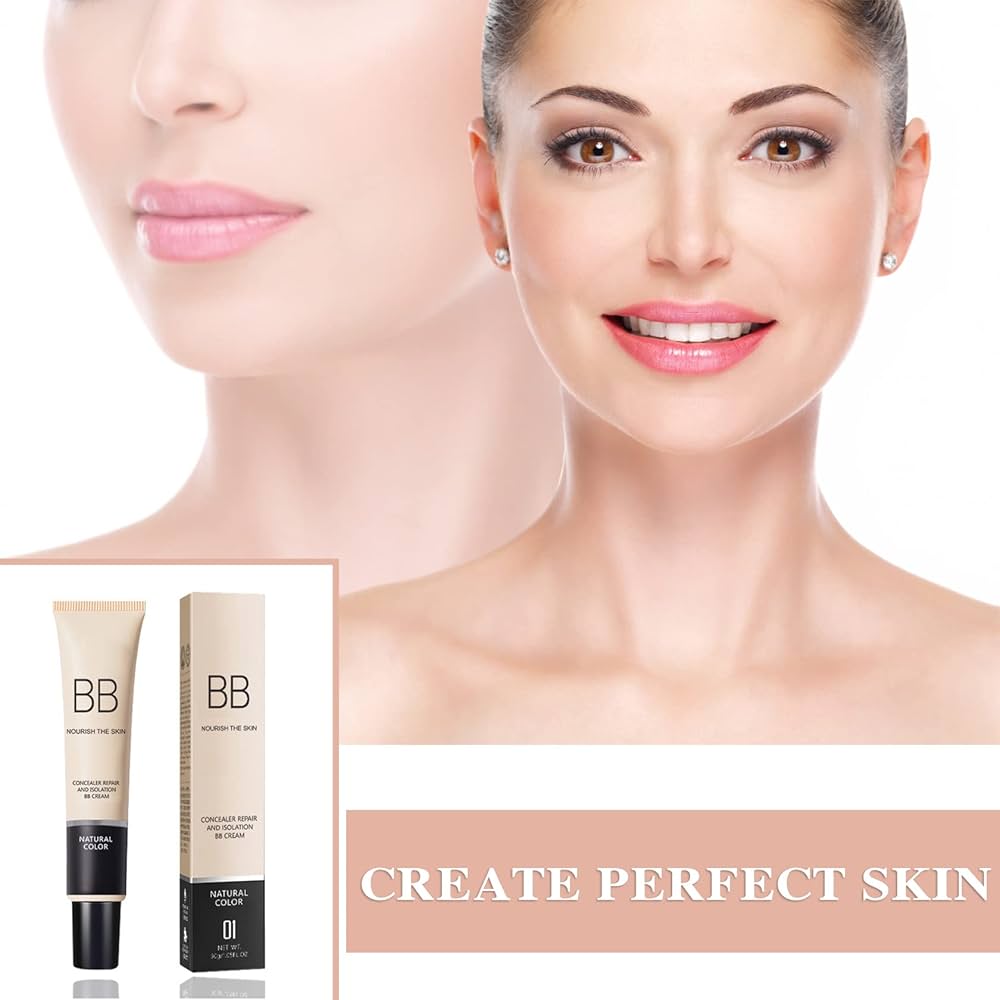 Waterproof Full-Coverage BB Cream – Radiant, Long-Lasting
