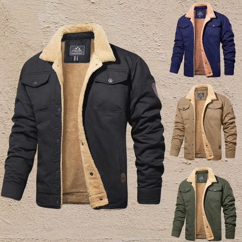 Lightweight Fleece Winter Jacket for Cozy Warmth