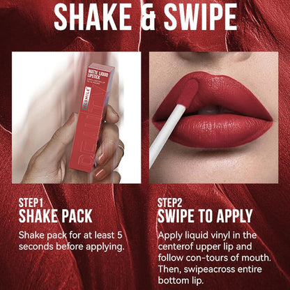 6 Colors Matte Liquid Lipstick Set