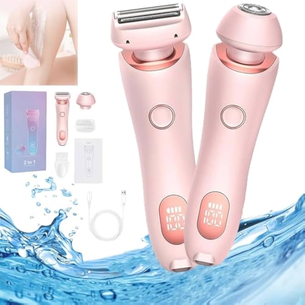 2-in-1 Hair Removal Epilator USB - Electric Trimmer