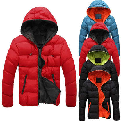 Warm Cotton Padded Winter Jacket – Cozy &amp; Stylish