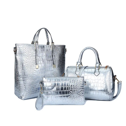 Triple Chic Set - 3-Piece Handbag Collection