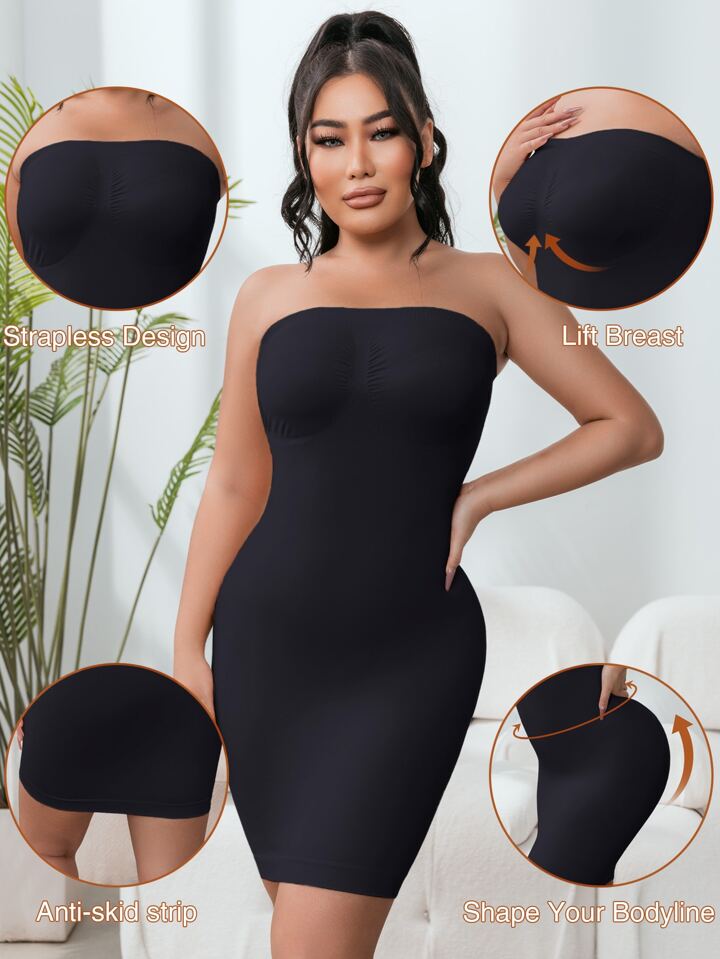 Sleek Tube Top Body Shaper - Slimming &amp; Sculpting