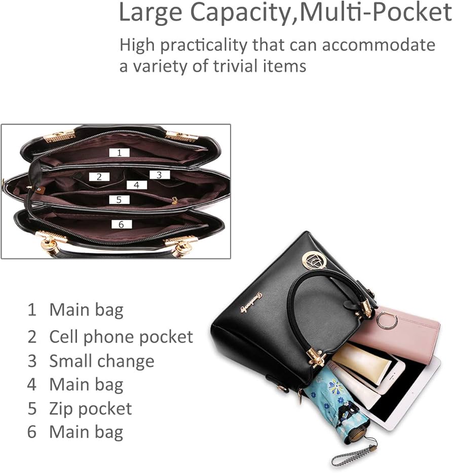 Chic Large Handbag - Spacious Women&