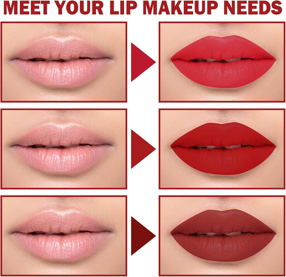 Lip Gloss 3 Piece Set - Matte Metallic Collection