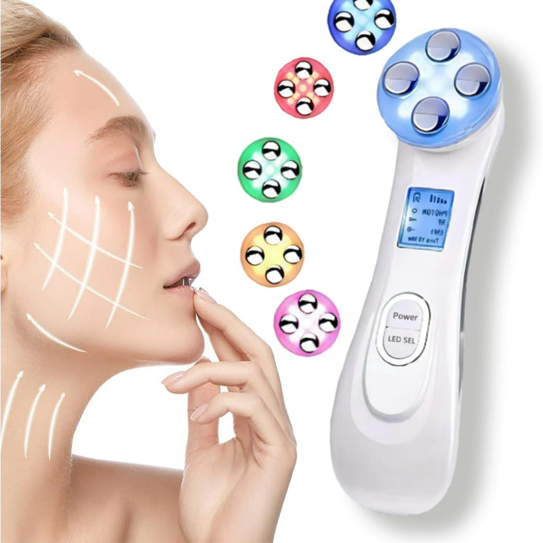 5-in-1 LED Skin Tightening Device