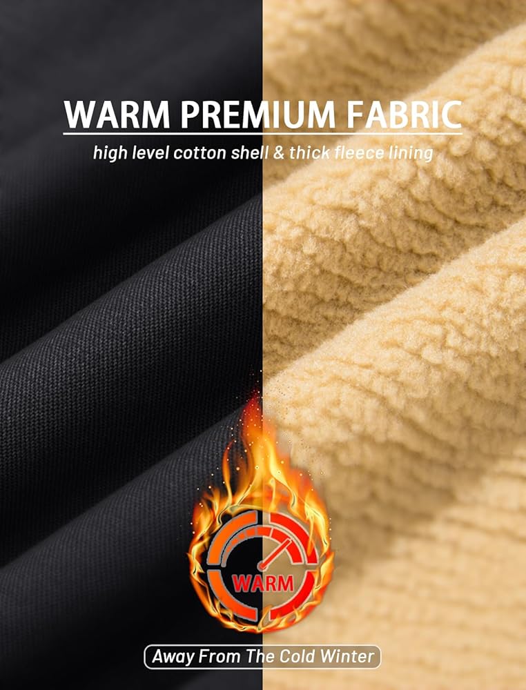 Lightweight Fleece Winter Jacket for Cozy Warmth