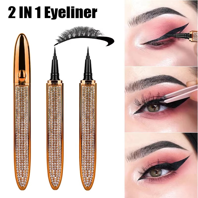 Self-Adhesive Liquid Eyeliner Pencil