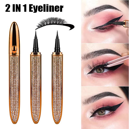 Self-Adhesive Liquid Eyeliner Pencil
