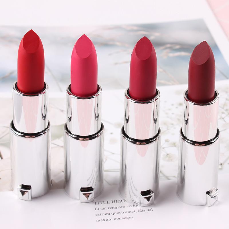 Velvet Matte 8-Shade Lipsticks - Long-Lasting Set