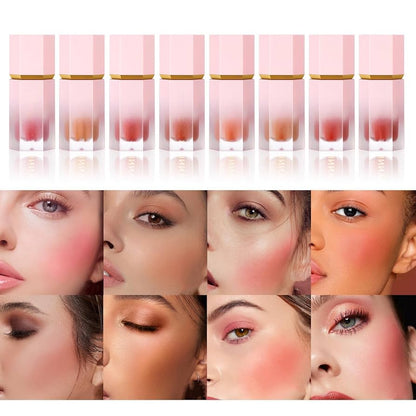 Natural Color Rosy Makeup – Subtle Radiant Glow