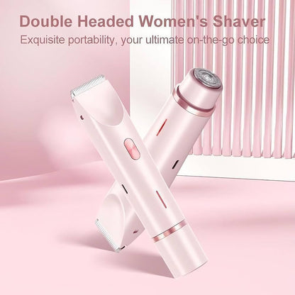 Hybrid Hair Trimmer &amp; Electric Razor - 2-in-1 Grooming