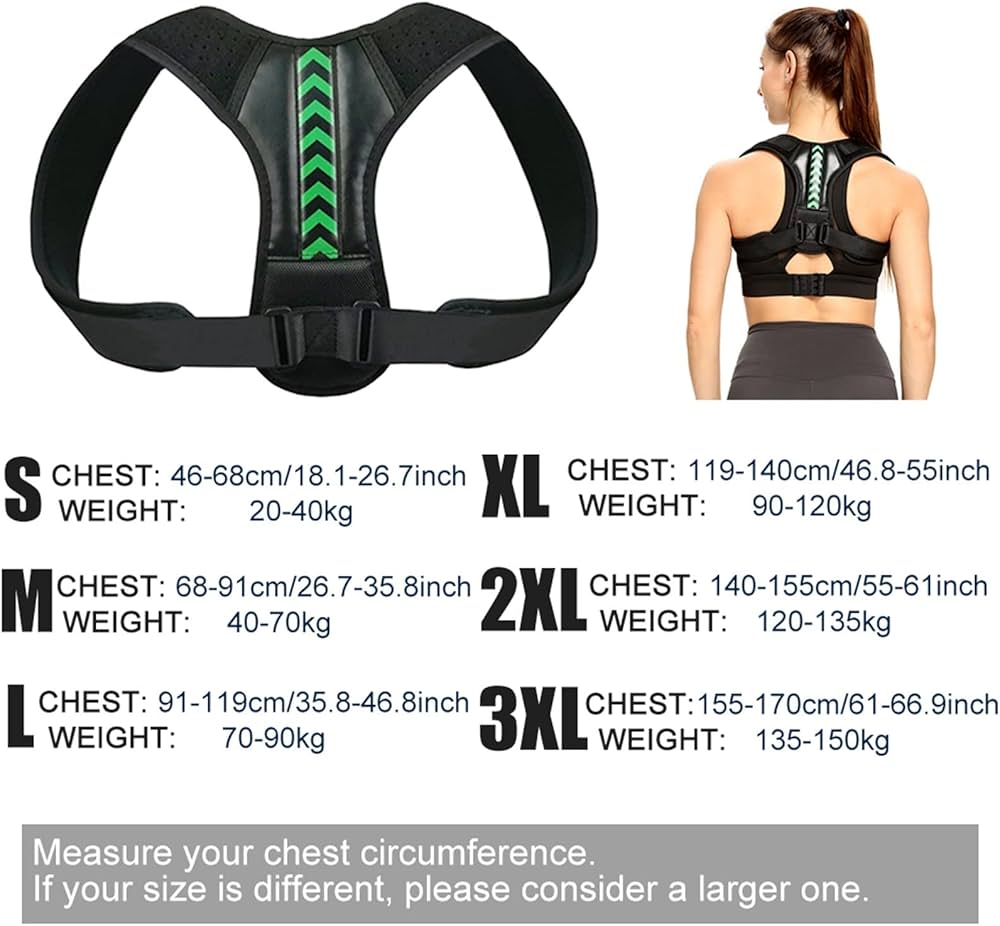 Posture Correction Belt for Back and Sitting Support