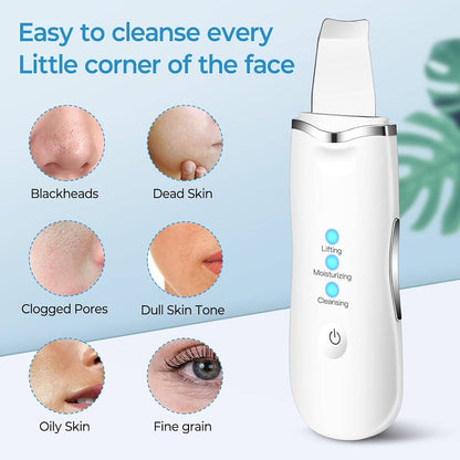 Ultrasonic Pore Cleaner - Deep Facial Cleansing