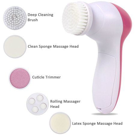 Silicone Face Cleansing Brush - Deep Clean &amp; Glow