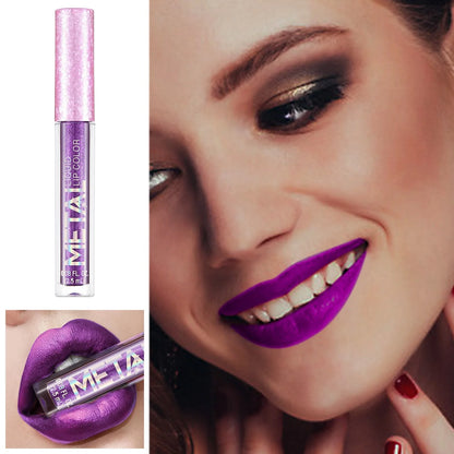 12-Piece Metallic Glitter Lipstick Kit