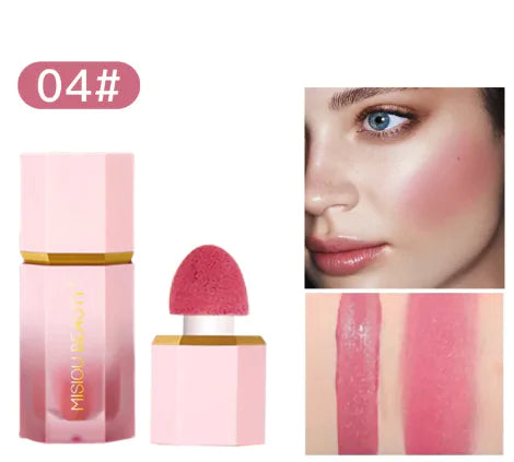 Natural Color Rosy Makeup – Subtle Radiant Glow