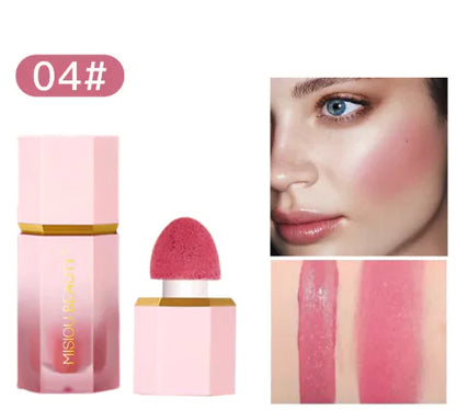 Natural Color Rosy Makeup – Subtle Radiant Glow
