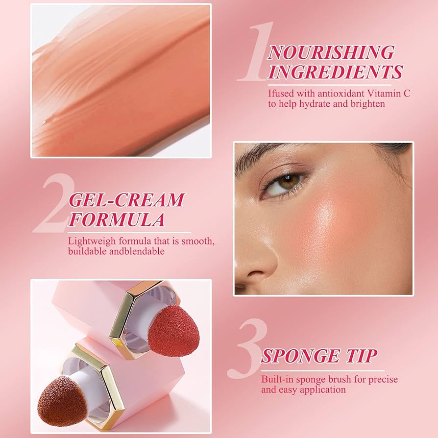 Natural Color Rosy Makeup – Subtle Radiant Glow