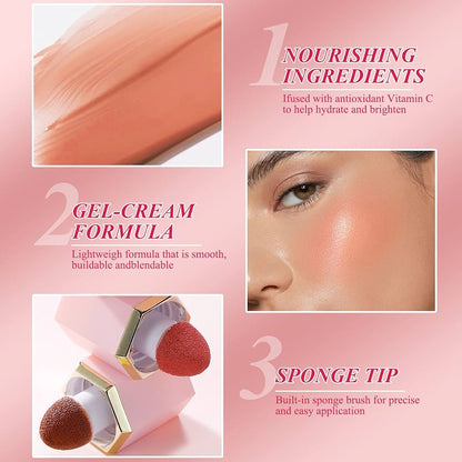 Natural Color Rosy Makeup – Subtle Radiant Glow