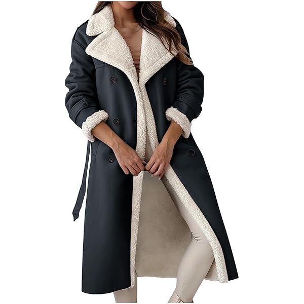 Elegant Winter Lapel Coat – Warm &amp; Stylish Outerwear