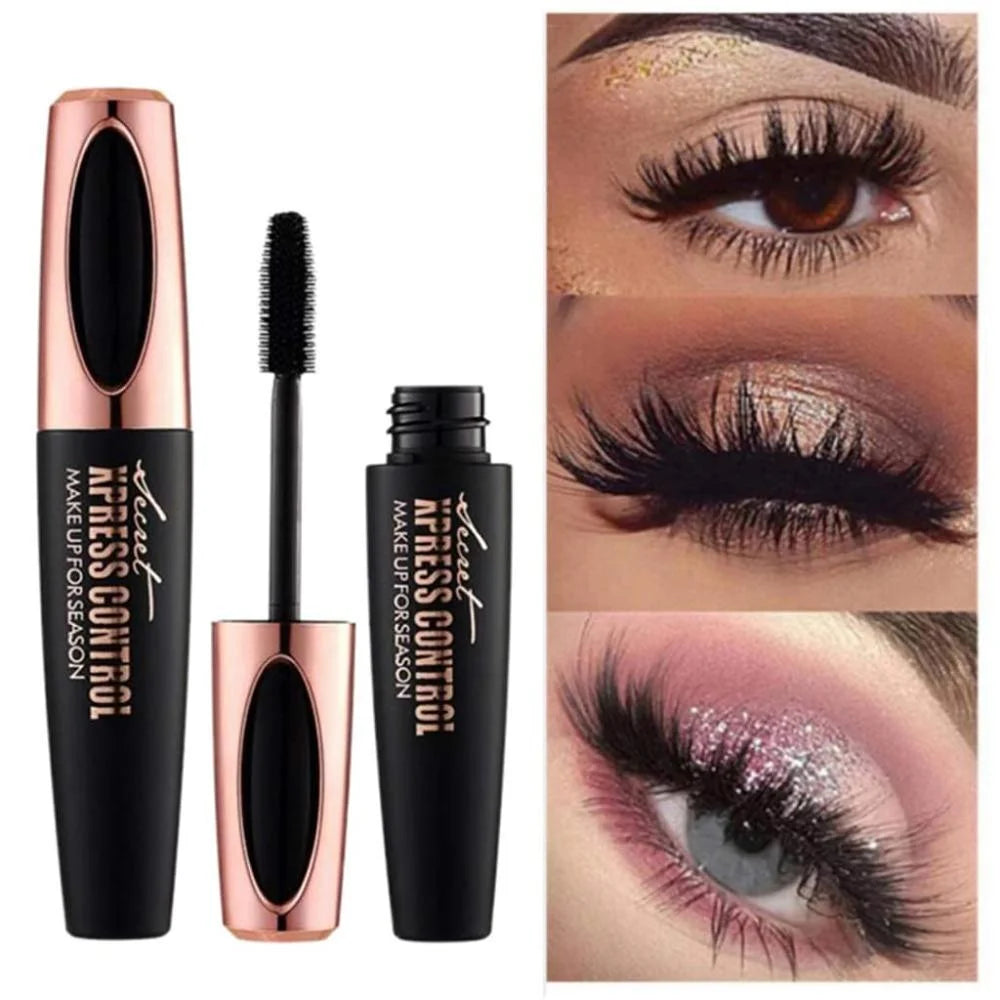 4D Silk Fiber Mascara Waterproof Lengthening &amp; Volume