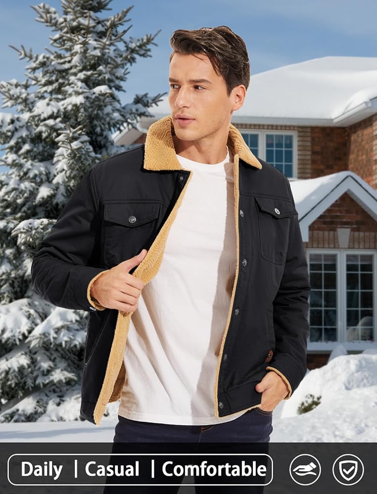 Lightweight Fleece Winter Jacket for Cozy Warmth