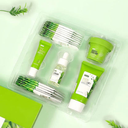 Green Tea Skincare Gift Set – 6-in-1 Complete Routine