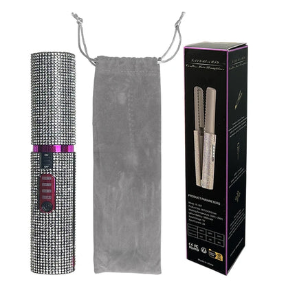 Wireless Automatic Hair Curler – Crystal Diamond Design