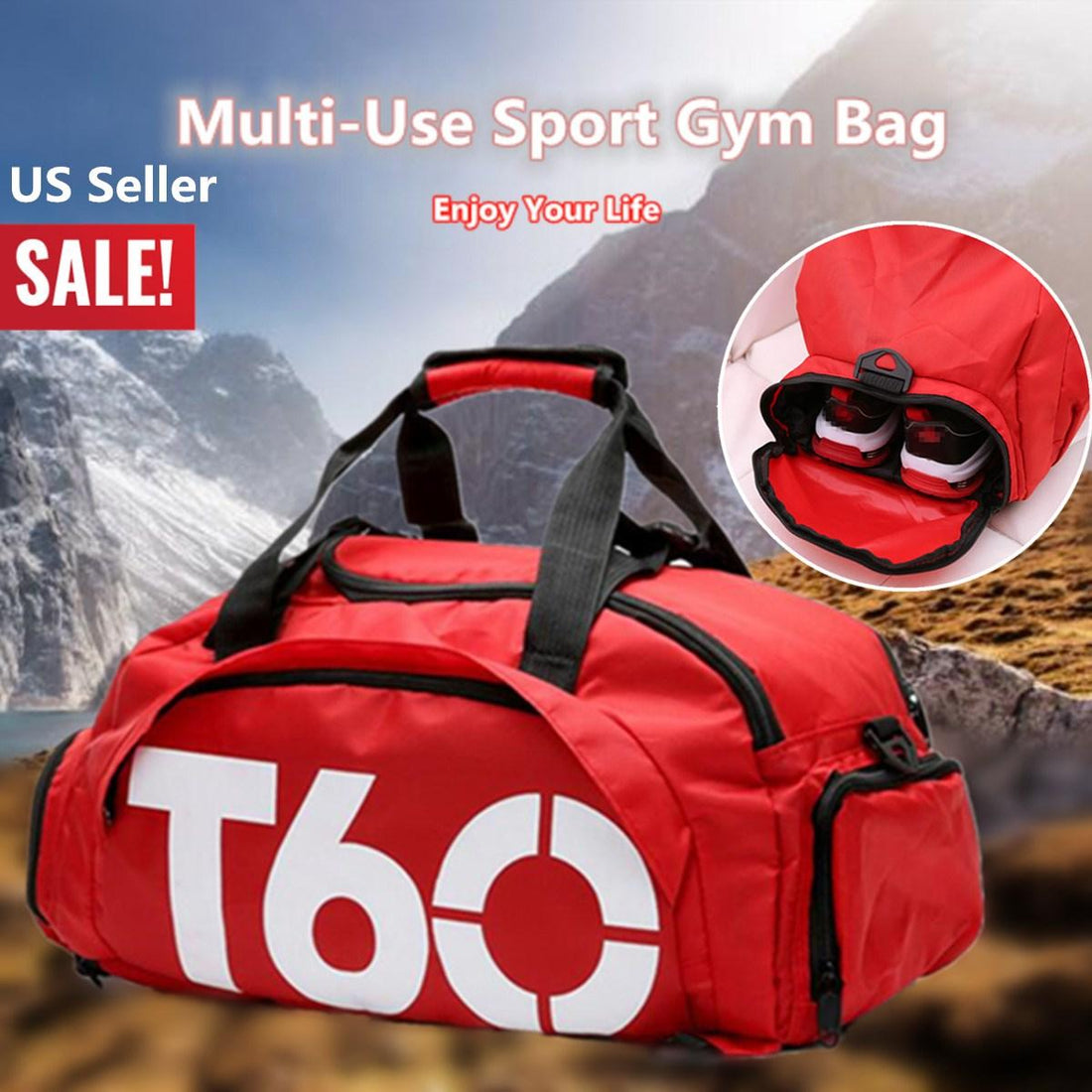 Versatile Fitness &amp; Football Backpack – Durable &amp; Spacious