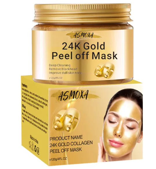 24K Gold Blackhead Mask - Deep Pore Cleansing