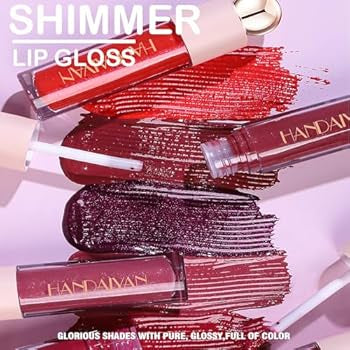 Glittery Matte Lip Gloss – Moisturizing Velvet Finish