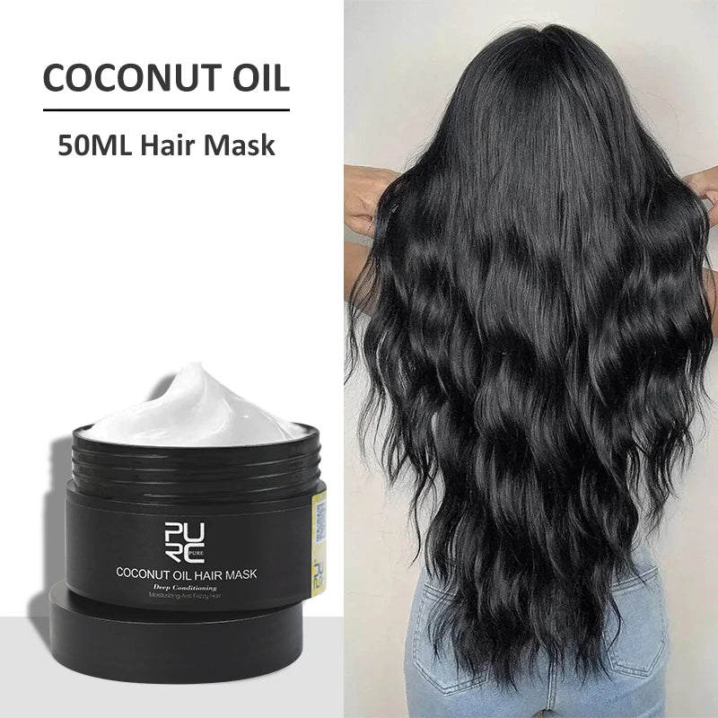 Anti-Shedding Smooth Hair Mask – Frizz Control &amp; Nourishment