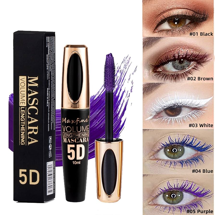 5D Silk Fiber Mascara – Volume &amp; Length Boost