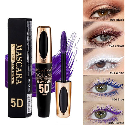 5D Silk Fiber Mascara – Volume &amp; Length Boost