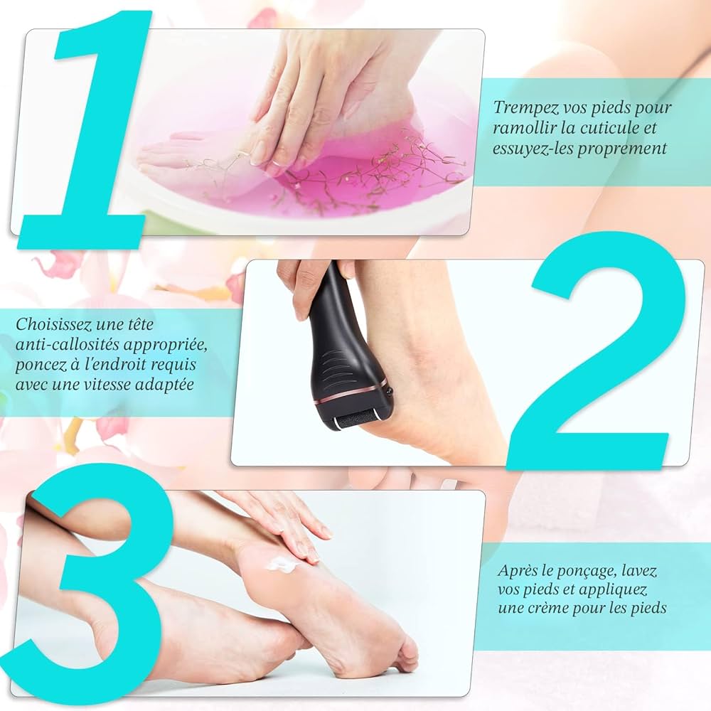 Electric Foot Callus Remover - Professional Pedicure