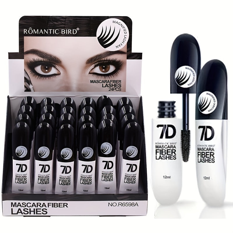 Black 7D Waterproof Mascara – Long-Lasting &amp; Smudge-Proof