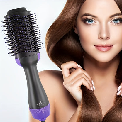 2-in-1 Hot Air Brush Hair Dryer &amp; Volumizer – Smooth, Frizz-Free Styling