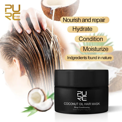 Anti-Shedding Smooth Hair Mask – Frizz Control &amp; Nourishment