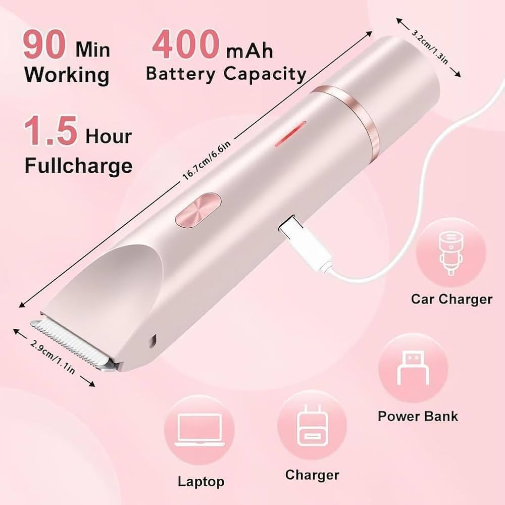 Hybrid Hair Trimmer &amp; Electric Razor - 2-in-1 Grooming